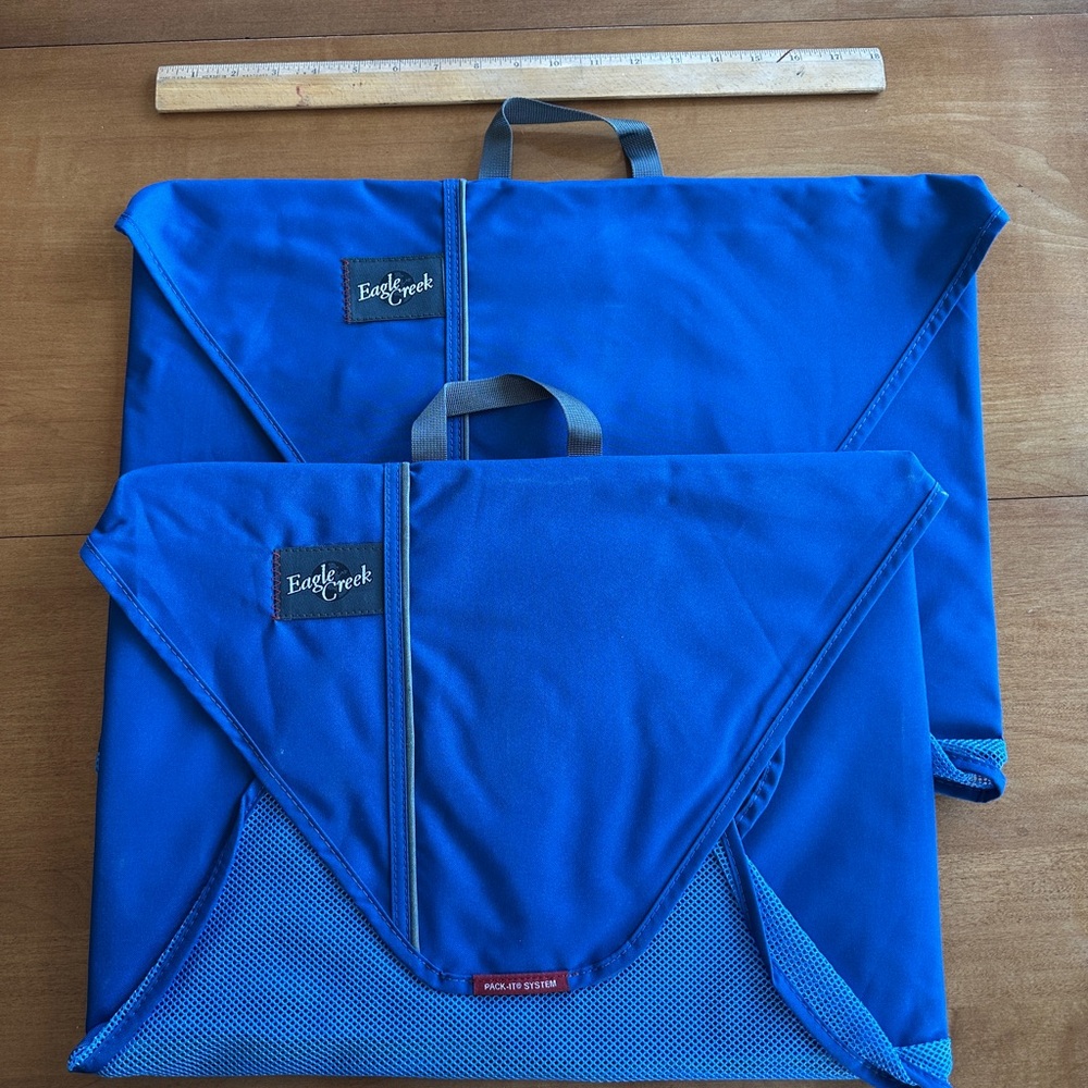 Set of 2 Eagle Creek Blue Packing Organizers